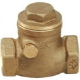 thumbnail image 4 of Midline Valve Swing Check Valve, Backflow Prevention, Lead-Free, 2-1/2 in. FIP Connections, Cast Brass, 4 of 6