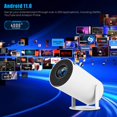 thumbnail image 3 of Chok Ultra HD 4K Mini Projector - 10000 Lumens LED with 720P WiFi and Bluetooth for Portable Home Theater, 3 of 13