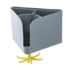 thumbnail image 2 of Soporte para Palillos Macarena montado en pared Almacenamiento compartimentado Calibre ancho gris, 2 of 8