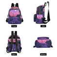 thumbnail image 4 of FORMRS Mini Backpack Purse for Women Travel Daypack Casual Shoulder Bag, White Cat Walking, 4 of 7