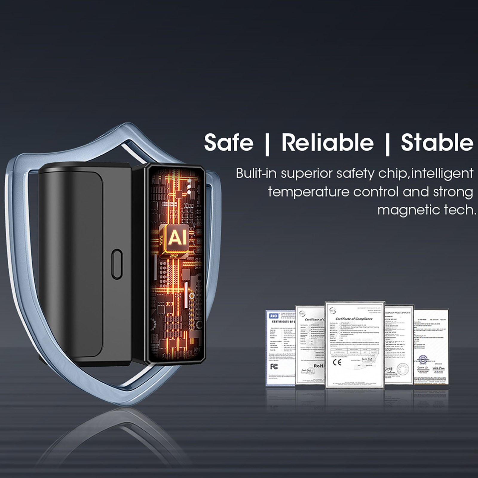 Rechargeable Hand Warmers Portable Hot Pockets USB 6000mAh 18 Hours Long Heating for Camping Outdoor and Daily Use