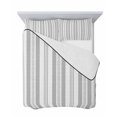 thumbnail image 7 of Quilts Twin Size Bedding Set, Grey Striped Lightweight Quilted Comforter, Modern Farmhouse Geometric Thine Stripes Soft Reversible Bedspread Coverlet with Pillow Covers for All Season, 68" x 86", 7 of 7