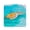 Brown, variant on Betsy Drake CT098 Sea Turtle Coaster - Set of 4