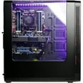 thumbnail image 2 of CYBERPOWERPC Gamer Master GMA390 w/ AMD Ryzen 5 2600 Processor, Nvidia GeForce GTX 1050 Ti 4GB, 16GB Memory, 2TB HD, 120GB SSD & Windows 10 Home 64 bit Gaming Computer, 2 of 7