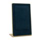 thumbnail image 1 of Expositor de pendientes de metal y terciopelo, color azul marino, 1 of 4
