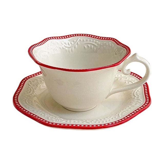 Ensemble d'Assiettes à Salade, Ensemble d'Assiettes à Lunch en Porcelaine, Assiette à Dessert Compatible Micro-Ondes