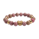 thumbnail image 1 of Pulseras Mujer LuckyLy Corazón o Calavera con Piedras Naturales Acero Inoxidable Modelo Remy rosa UNITALLA, 1 of 8