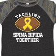 thumbnail image 4 of Inktastic Spina Bifida Awareness Ribbon Boys or Girls Toddler T-Shirt, 4 of 5