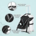 thumbnail image 4 of Travel Seat, Ride-on Suitcase For Kids, Carry On Luggage With Seat, Foldable Travel Child Seat, Toddler Carrier For Carry-on Luggage G, 4 of 5