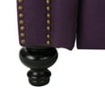 thumbnail image 4 of GDF Studio Waldo Tufted Fabric Recliner, Plum, 4 of 6