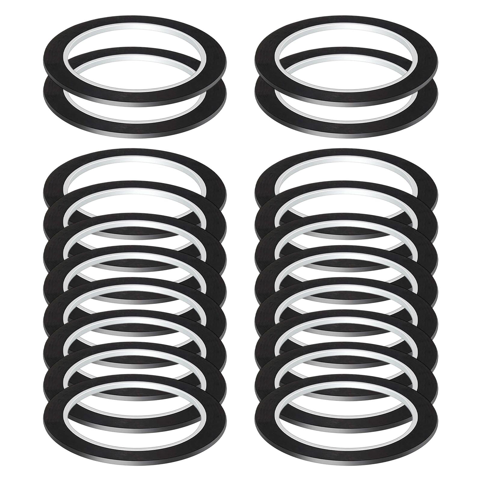 GUOOL 20 Pieces of Lines for Stained Glass, Thin Glass Line Stickers, Arts And Crafts Supplies, Pet Supplies, Professional Gallery Supplies