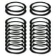 thumbnail image 5 of 20 Tiras de Líneas de Vitrales Negras para Ventanas Profesionales, Accesorios de Galería, Calcomanías de Líneas de Vidrio, 5 of 7