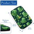 thumbnail image 4 of Saint Patrick's Day Soft Furry Printed Car Armrest Mat Pad Accessory, 12.5x8.2 Inch Comfortable., 4 of 6