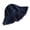 Navy Blue, variant on 8 Colors Women Bucket Hat, Foldable Breathable Sun Protection Fisherman for Outdoor 1Pc