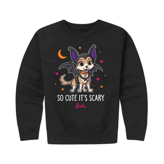 Barbie - So Cute It's Scary - Toddler And Youth Crewneck Fleece Sweatshirt