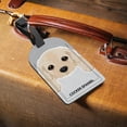 thumbnail image 3 of GZHJMY Cocker Spaniel Dog Luggage Tags 1 Piece, PU Leather Travel ID Label with Privacy Name Card Cover for Travel Bag Suitcase Decoration, 3 of 6