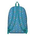 thumbnail image 3 of Nautical Summer Backpack with Ocean Creatures & Tropical Fish Print, Waterproof Lightweight Daypack for Students, Beach Lovers, and Everyday Use, 3 of 5