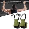 thumbnail image 6 of yotijay Fitness Weight Lifting Hook Gym Lifting Strap Exercise Strength Training Workout Green, 6 of 8