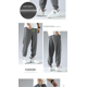 thumbnail image 3 of Pantalones Casuales De Seda De Hielo para Hombres, Pantalones Harem Deportivos Ligeros De Ajuste Suelto, Pantalones De Moda Sin Cordones De Verano De Secado Rápido para Hombres, 3 of 5