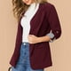thumbnail image 4 of Puntoco, ropa de negocios para mujer, Color sólido, costura a rayas, manga larga, bolsillo, cárdigan, abrigo, liquidación superior Puntoco Puntoco-3819, 4 of 7
