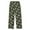 Green Leaf Sloth Pattern, variant on Wobogo Green Leaf Sloth Pattern Long Pajama Pants Bottoms Soft Sleepwear with Pockets