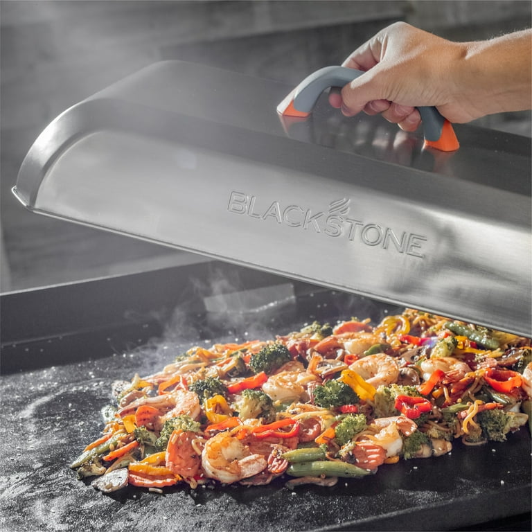 Blackstone XL Pro Series Stainless Steel Rectangle Basting Cover