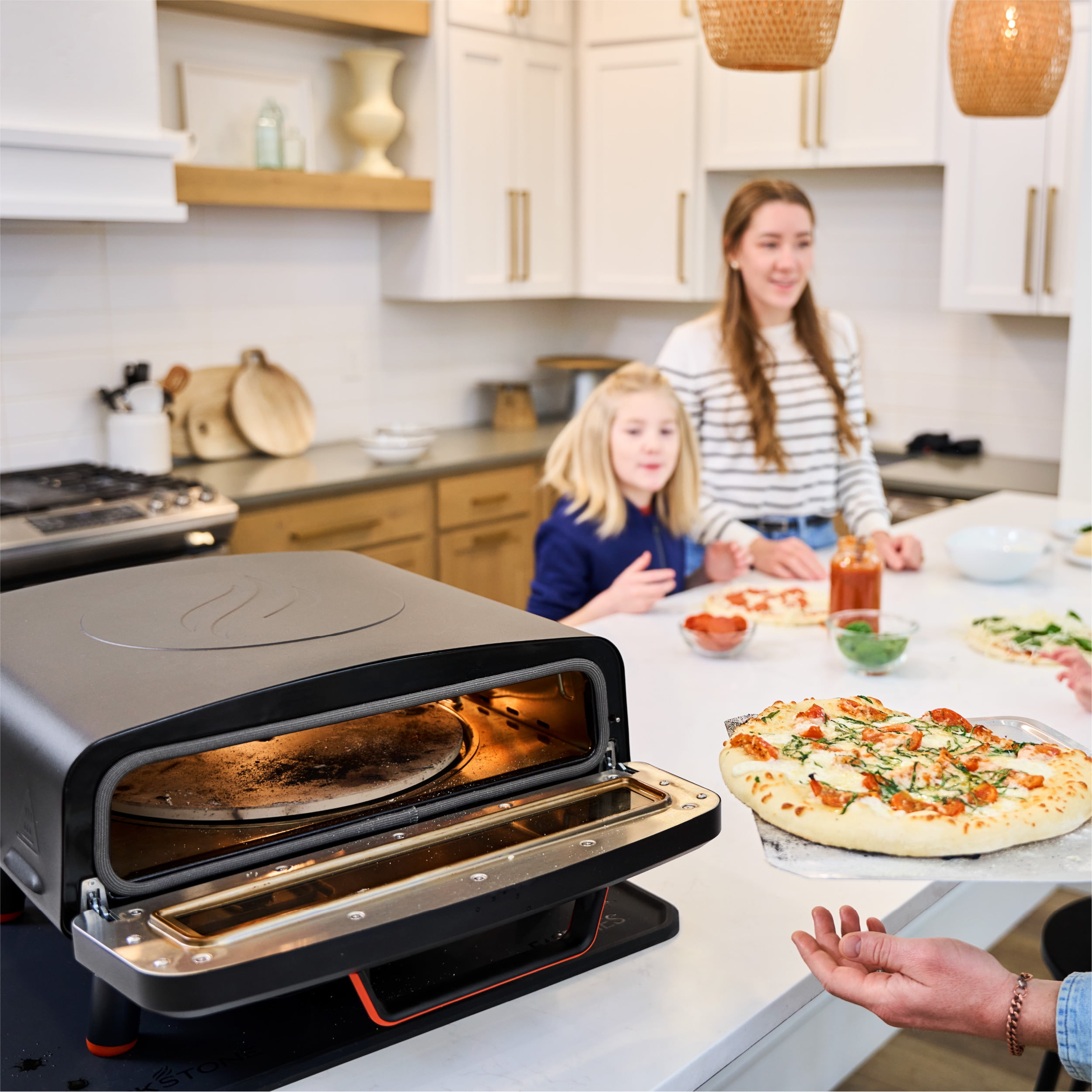 Blackstone 14" Electric Tabletop Pizza Oven with Rotating Pizza Stone