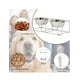 thumbnail image 3 of xtellar Tazon Doble Comedero Para Perro Gato Base Metal Elevada 16oz Color Gris, 3 of 5