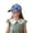 1-Dark Blue76, variant on Toddler Girls Galaxy Star Printed Baseball Hat Curved Brim Lightweight Layout Beach Travel Outdoor Baseball Hats