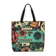 thumbnail image 1 of Fotbe Retro Pop Art Collage Bolsa Tote con Estampado para Mujer, Bolsos con Cremallera, Bolsa de Hombro Casual de Gran Capacidad con Bolsillos Internos, 1 of 7