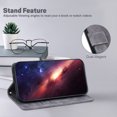 thumbnail image 4 of Wallet Phone Case Cover Compatible with iPhone 14 Plus, Vintage for Men Business Embossed PU Leather Flip Protective Case with Wrist Strap Kickstand for Apple iPhone 14 Plus 6.7 inch,Gray, 4 of 7
