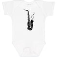 thumbnail image 3 of Inktastic Saxophone Musician Band Gift Idea Boys or Girls Baby Bodysuit, 3 of 5