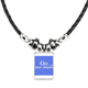 thumbnail image 1 of interesante tópico en forma de pera collar a mano colgante de cuerda de cuero Unbranded M, 1 of 3