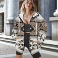 thumbnail image 2 of Yuyamidu Womens Sweatshirts Boho Hoodies for Women Jacket Trending Clothes Fall Coats for Women 2025 Womens Oversized Sweatshirt Zip Up Hoodie XL, 2 of 7