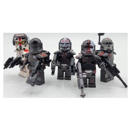 Bad Batch Custom Figures 5pcs Set