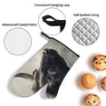 thumbnail image 3 of Cauagu Mystical Bull in Fog Print Oven Mitts and Pot Holders 4 pcs Set,Extra Thicken Long Kitchen Oven Glove Potholders BBQ Gloves-Oven Mitts and Pot Holders(11 Inch), 3 of 6