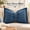 A, variant on Bow Pillow 11.8 X 19.7 in Chenille Waist Cushion Vintage Texture Scandinavian Decorative Throw Pillow for Sofa Bed Living Room Bedroom Home Decor, Soft Lumbar Support, Home Decor Pillow, Blue