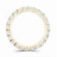 thumbnail image 2 of 2Ct Round Lab-Created Diamond Womens Full Eternity Ring 14k Yellow Gold Plated Sterling Silver, 2 of 4