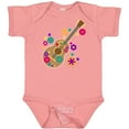 thumbnail image 3 of Inktastic Acoustic Guitar with Colorful Flowers Boys or Girls Baby Bodysuit, 3 of 5