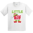 thumbnail image 3 of Inktastic Christmas Little Elf Youth T-Shirt, 3 of 5