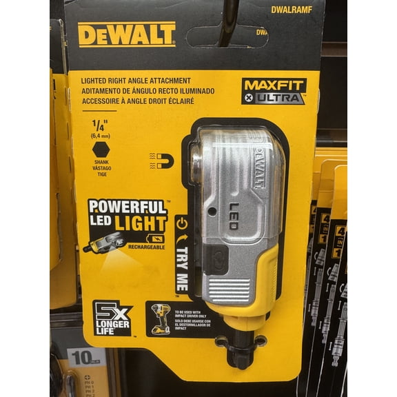 Dewalt Ultra Lighted Modular Right-Angle Attachment