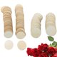 thumbnail image 4 of 100Pcs 50mm Círculos de madera Tarjeta de artesanía de boda redonda Decoración de Scrapbooking Irfora Rebanada de madera, 4 of 7