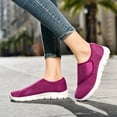 thumbnail image 4 of YOURDIARY Women's Hook & Loop Walking Shoes Lightweight Athletic Sneakers Comfort Casual Shoes, 4 of 7