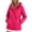 Red, variant on Windbreaker Jacket Women Spring Fall Long Sleeve Windproof Waterproof Zip Up Hooded Travel Hiking Jackets with Pockets