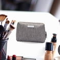 thumbnail image 5 of Bolsa de maquillaje grande, bolsa con cremallera, cosméticos de viaje para mujer, bolsa de lavado y sujeción, 5 of 5