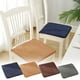 thumbnail image 1 of Xihbxyly Cojín de Asiento, Estilo Vintage Primavera/Verano, Cómodo Tejido de Algodón, Base Antideslizante, Ideal para Oficina y Hogar, Fácil de Lavar, 40 X 40 X 2 Cm., 1 of 7
