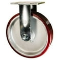 thumbnail image 1 of Polyurethane on Aluminum Rigid Top Plate Heavy Duty Caster with 8 Inch Wheel – 1,250 lbs. Capacity/Caster - Service Caster Brand, 1 of 2