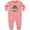 Mauve, variant on Bermuda Vacation Trip Baby Fleece Romper