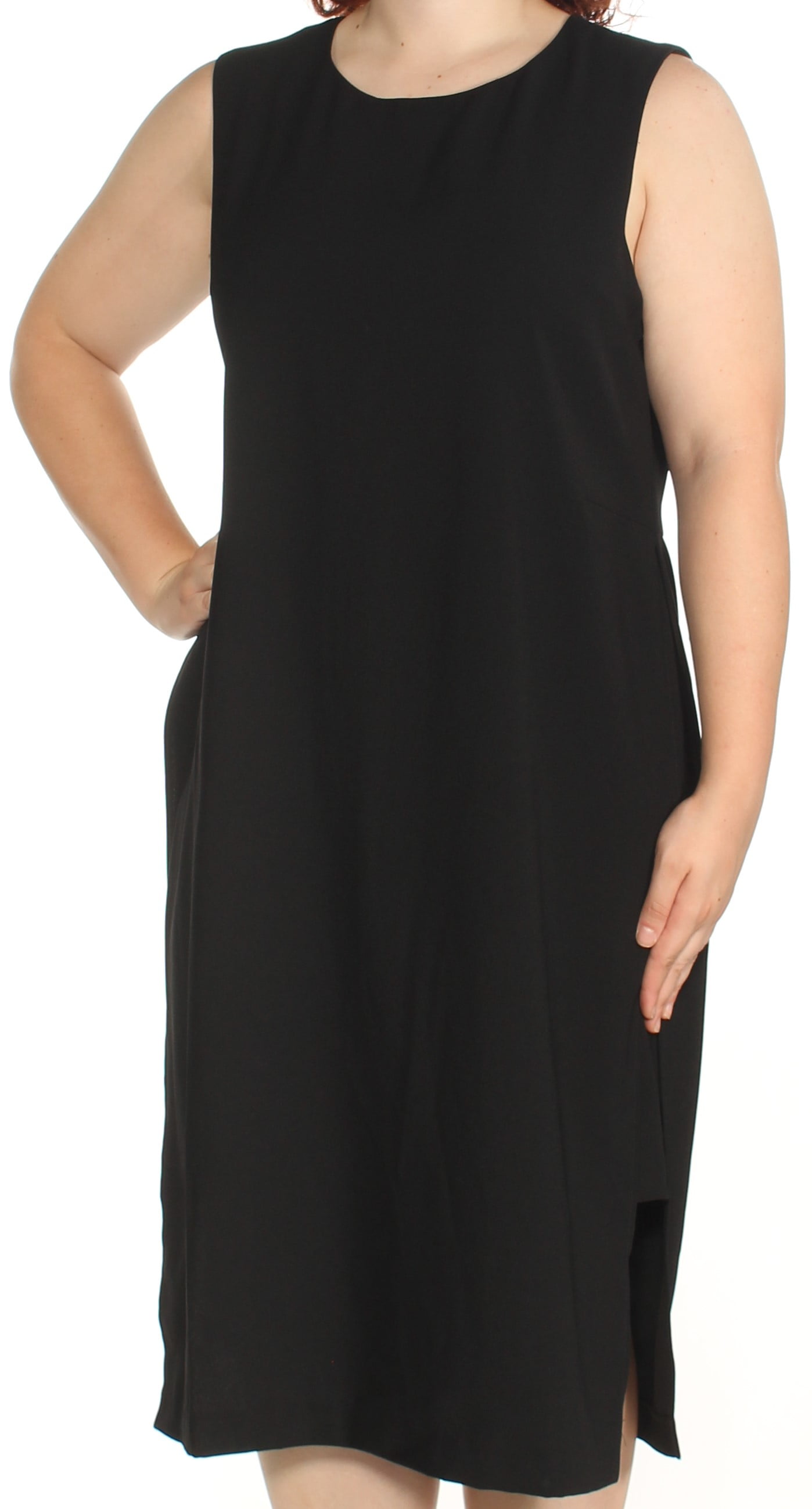 black shift dress size 18