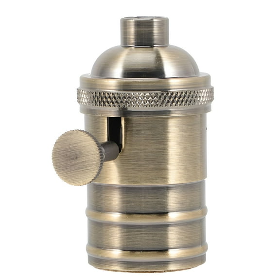 HIBIBUD 3 Way Lamp Socket Replacement Kits for Do Yourself E27 Bulb Light Screw Bracket